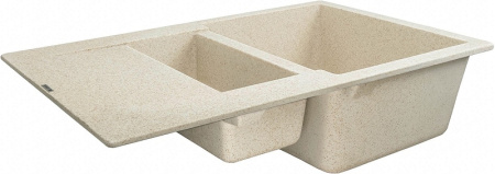 Мойка-Мраморная  (двойная) "KAISER" KM2M-5080 Beige, бежевый