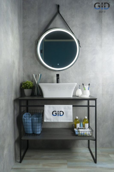 Раковина накладная (49х41) Gid N9108