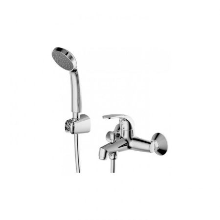 Смеситель для ванны с коротким изливом  Bravat Fit F6135188CP-B-RUS