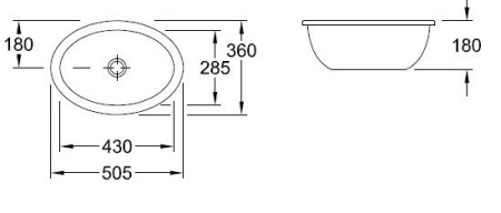 Раковина Villeroy&Boch Loop Friends 61611001