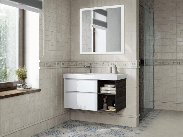 Тумба под раковину Kerama Marazzi Cubo 90 CU.90lh\WHT