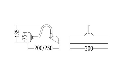 Светильник Devon&Devon Lighting DGLQ30CR