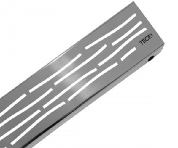 Накладная панель 80 см Tece ТЕСЕdrainline organic 600861 матовый хром
