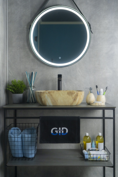 Раковина накладная (46х32,5) Gid Mnc548