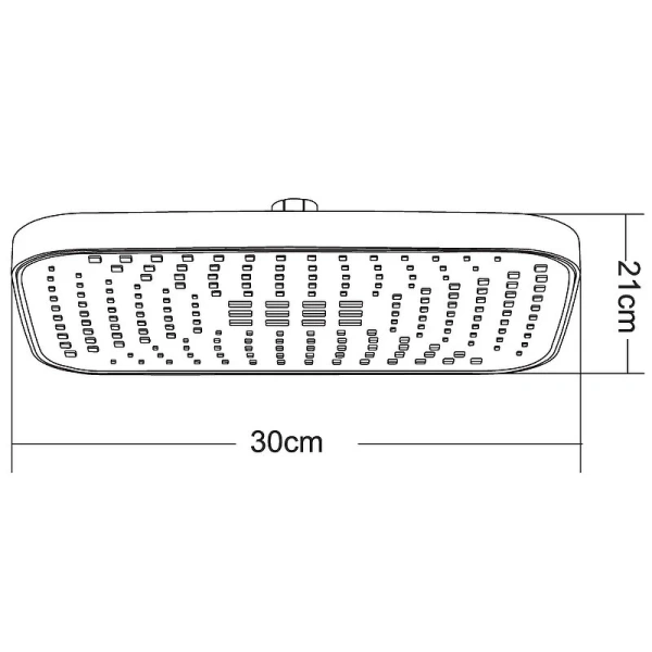 Верхний душ Orange S16TScr хром