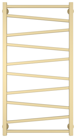 Полотенцесушитель Водяной Сунержа Сирокко (100х50) Матовая Шампань 022-0253-1050