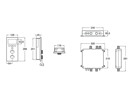 Душевой комплект Roca Smart Shower 5D124AC00