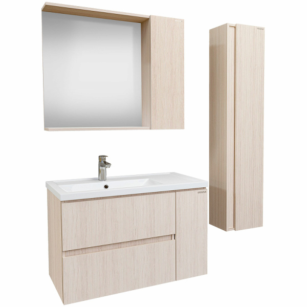 Зеркало-шкаф (82х72) Grossman Юнит 2080112 универсал. кадена лайт