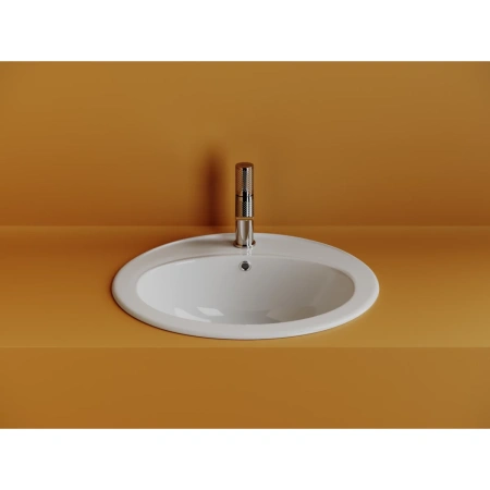 Раковина встраиваемая сверху (56,5x49,5) Ceramica Nova ELEMENT CN6079