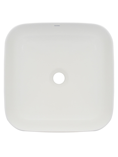 Раковина накладная (39x39) AQUAme AQM5011MW