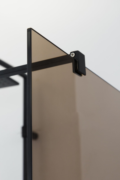 Душевая перегородка 120 см CEZARES LIBERTA LIBERTA-L-1-120-BR-NERO