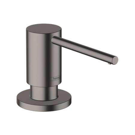 Дозатор для жидкого мыла 500 мл Hansgrohe A41 40438340 шлифованный черный хром