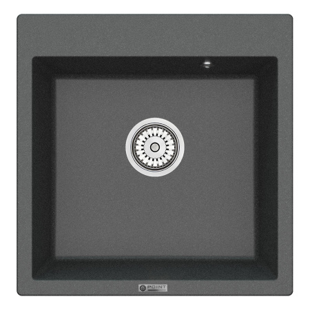 Мойка кухонная Point Арбель 51 PN3001GR, графит