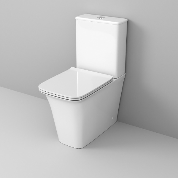 Унитаз напольный безободковый Grossman Galaxy GR-4468S с сиденьем микролифт