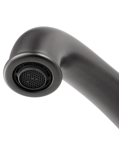 Смеситель для раковины встраиваемый WONZON & WOGHAND STEAM, темный графит WW-88869008-BGM