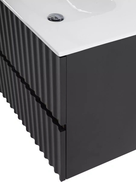 База под раковину Art&Max Еlegant AM-ELEGANT-600-2C-SO-GM-LED Серый матовый