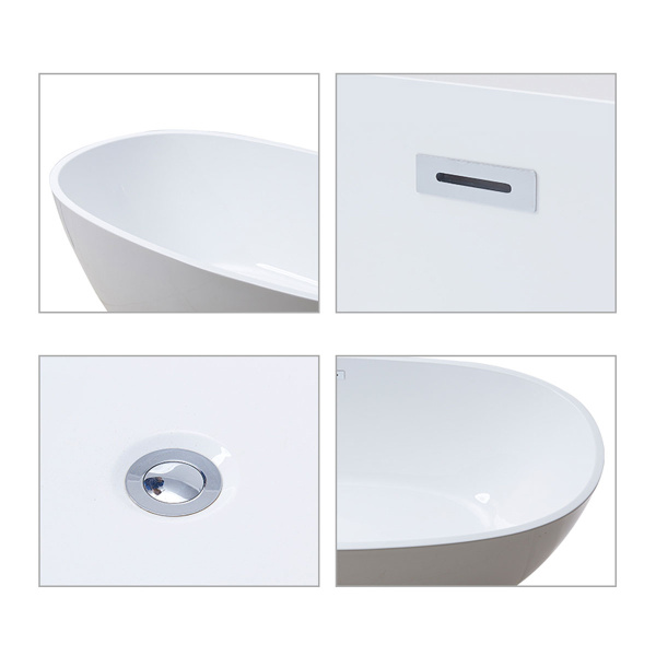 Ванна акриловая (170х87) Vincea VBT-204