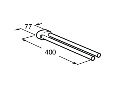 Полотенцедержатель Roca Hotels 816378001