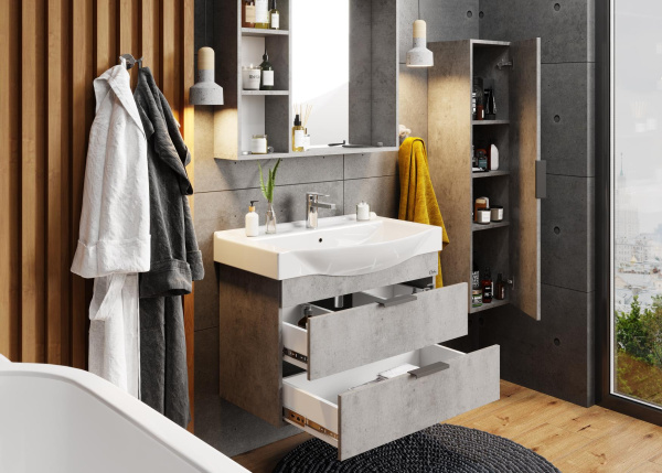 Зеркало-шкаф Onika Девис 80 (80x70) 208093