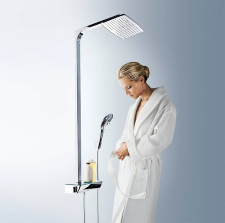 Душевая система с термостатом Hansgrohe Raindance Select E 360 Showerpipe 27112000 хром