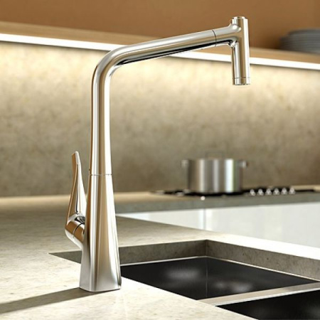 Смеситель для кухни Hansgrohe Metris Select 14884800