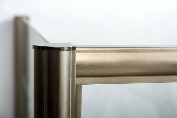 Душевой уголок (140х90) CEZARES GIUBILEO-AH-1-140/90-SCORREVOLE-C-Br