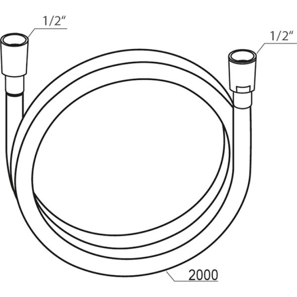 Душевой шланг Ravak 914.02 X07P339 Душевой шланг Ravak 914.02 X07P339