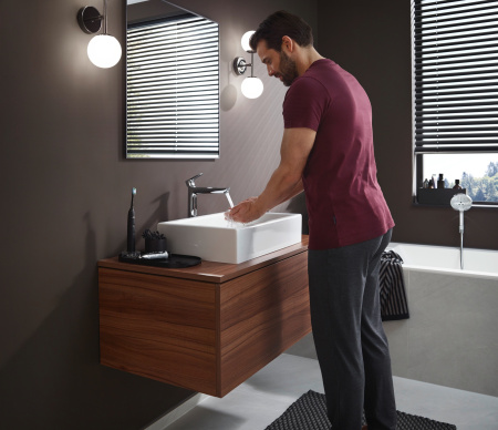 Смеситель для раковины с донным клапаном Hansgrohe Talis E 71716000 хром