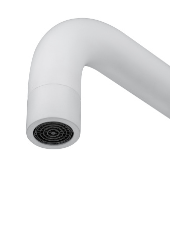 Смеситель для кухни WONZON & WOGHAND, белый матовый WW-L1006-MW