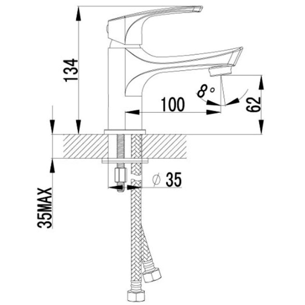Комплект смесителей Lemark "3 в 1" Plus Shape (LM1780C)