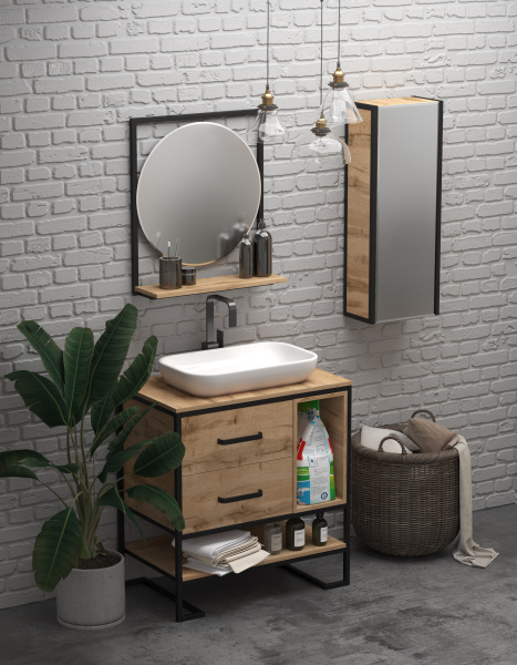 Шкаф  1Marka  Grunge loft 35П Ц0000007986