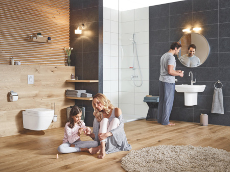Комплект инсталляции с унитазом GROHE Rapid SL Euro Ceramic 383283 микролифт
