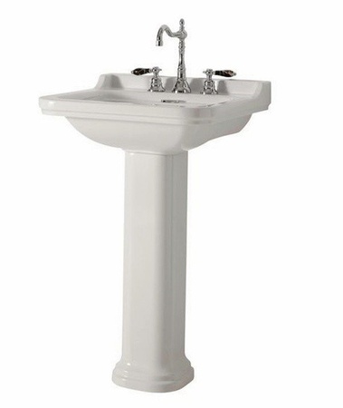 Раковина подвесная (60х55) Kerasan Waldorf 4140K1bi/cr*3 белый