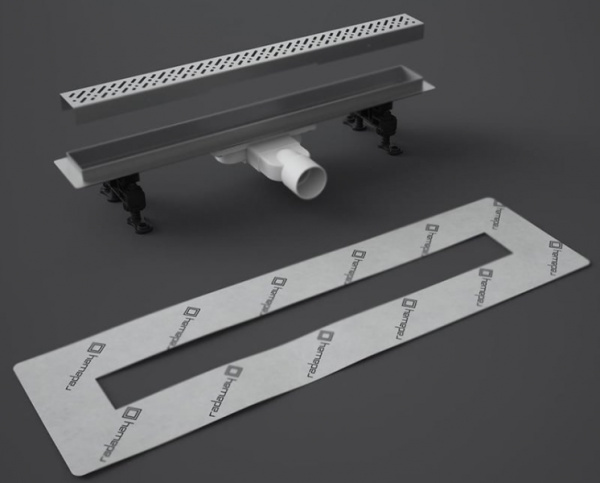 Линейный трап для душа Radaway RadаDrain Slim 5L095S/5R095SGW