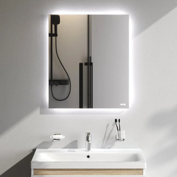 Зеркало сенсорное (60х70) Am.Pm X-Joy M85MOX10601S с LED-подсветкой