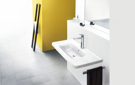 Смеситель для раковины с донным клапаном Hansgrohe Logis 71090000 хром