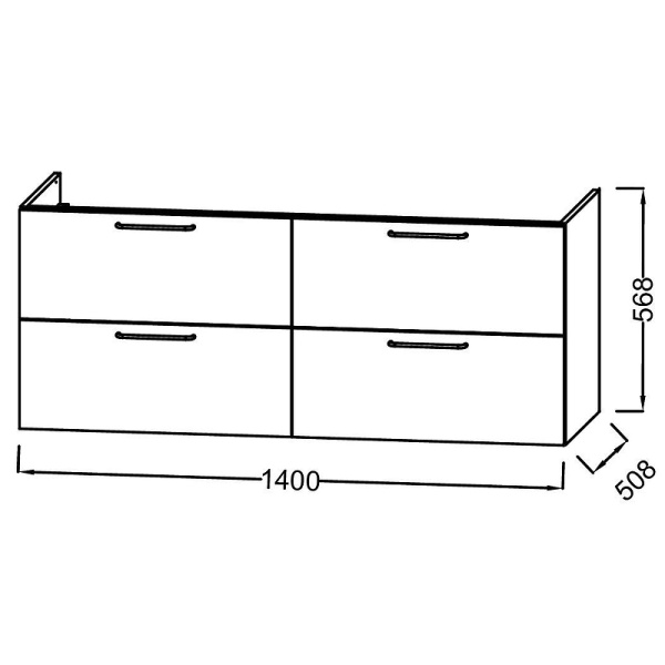 Тумба с раковиной Jacob Delafon Odeon Rive Gauche EXAS112-Z-00+2526-R9-E52