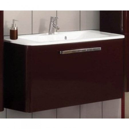 Тумба с раковиной Акватон Валенсия 110 гранат