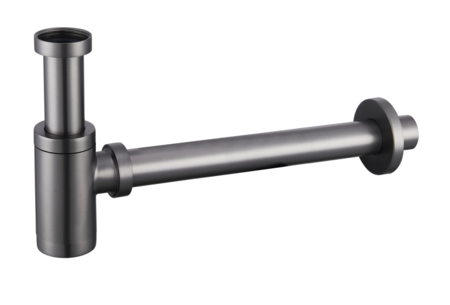 Сифон для раковины BelBagno BB-SMT2-GM оружейная сталь