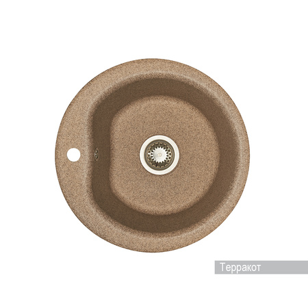 Кухонная мойка Aquaton Мида 1A712732MD270 терракот