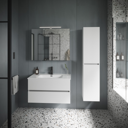 Тумба под раковину Sancos  Urban UR90W белый глянец