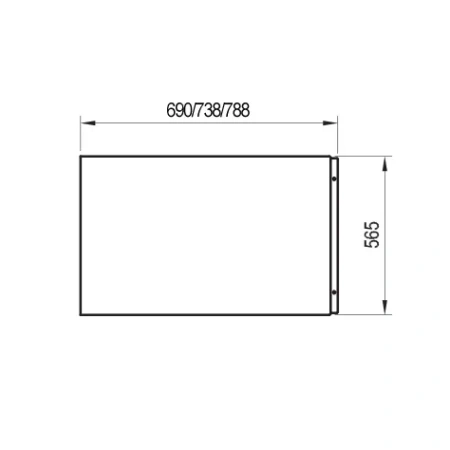 Боковая панель Ravak  70  CZ00110A00