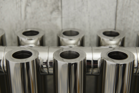 Полотенцесушитель Водяной Сунержа Эстет-00 EU50 (120х13) 3 секции Матовое Золото 032-0322-1203