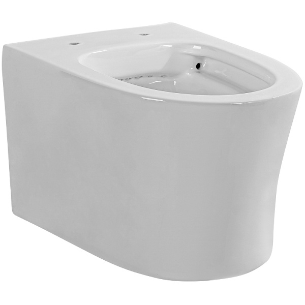 Подвесной безободковый унитаз Aquatek Ника  AQ2009-00 микролифт