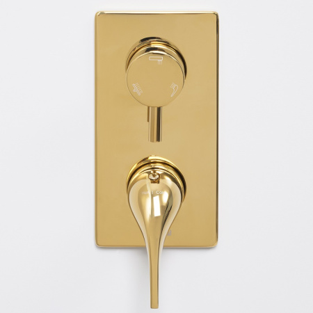 Душевая система WasserKRAFT A71207, золото