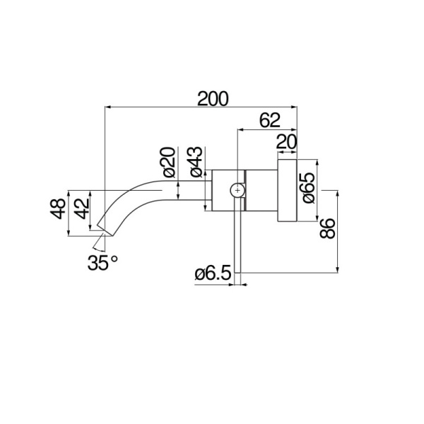 Смеситель для раковины Nobili Velis VE125199/1CR