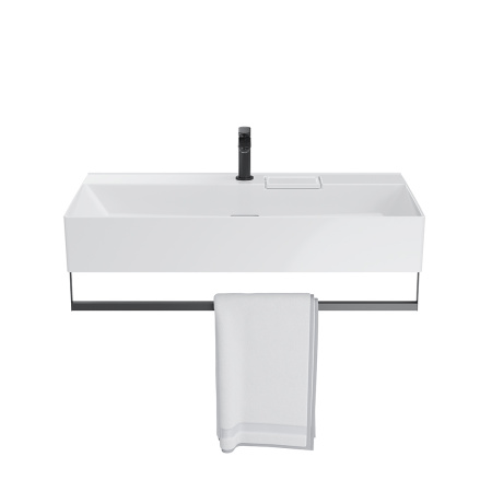 Держатель для полотенец к раковинам Kerama Marazzi Logica 90 LO.trl.90\BLK.M