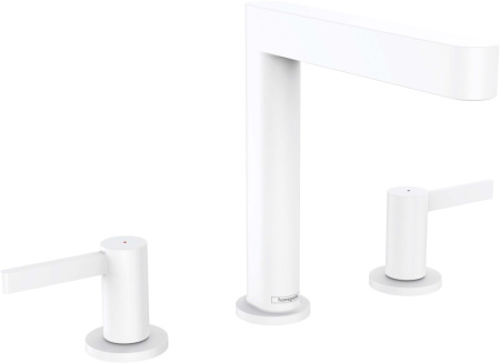 Смеситель для раковины Hansgrohe Finoris 76034700 матовый белый