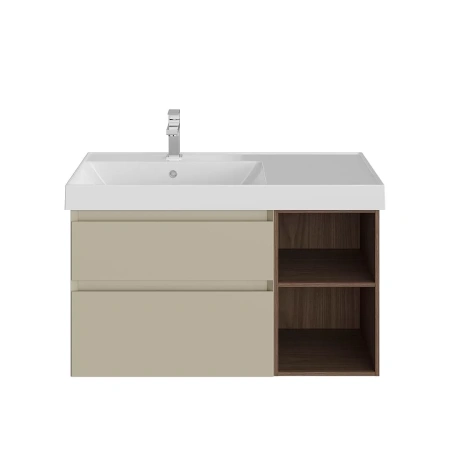 Тумба под раковину Kerama Marazzi Cubo 90 CUB.90.2Lh\LIM.N
