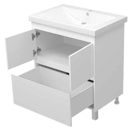 Тумба под раковину Misty Алиса 75 Э-Али01075-0112Я